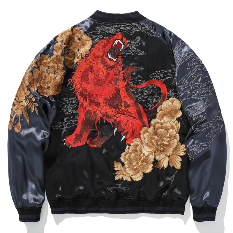 Heavy Industry Lion King Embroidery Jacket Male